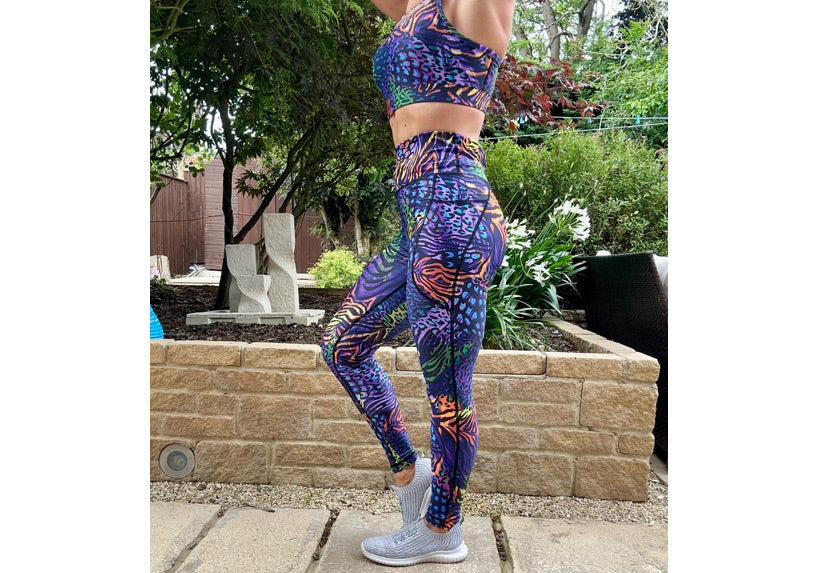 PRE ORDER Winter Primal Leggings with Pockets