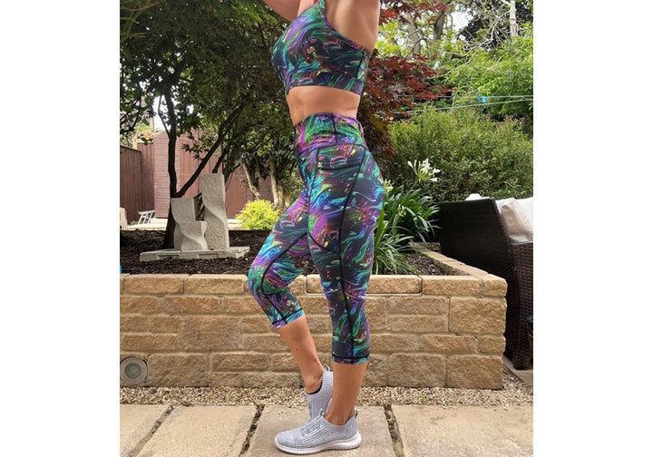 Capri Prismatica Leggings with pockets