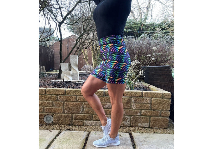 PRE ORDER Prismyx Mid Shorts with pockets