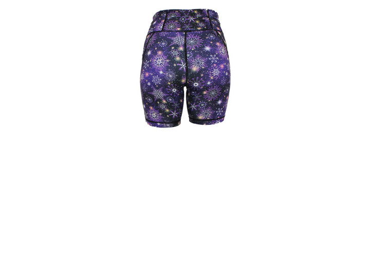 PRE ORDER Purple Frost Mid Shorts with pockets