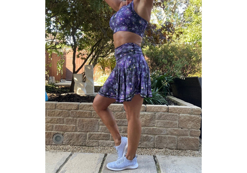 PRE ORDER Purple Frost Skort