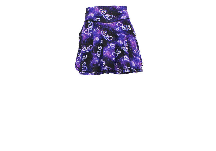 PRE ORDER Purple Galactica Skort