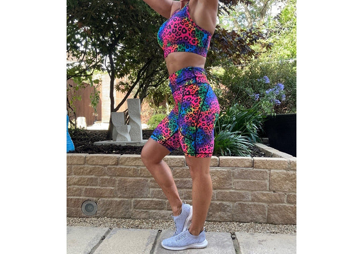 Purrfecta Long Shorts with pockets