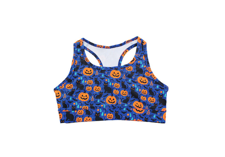 PRE ORDER Puurrfect Pumpkins Sports Bra
