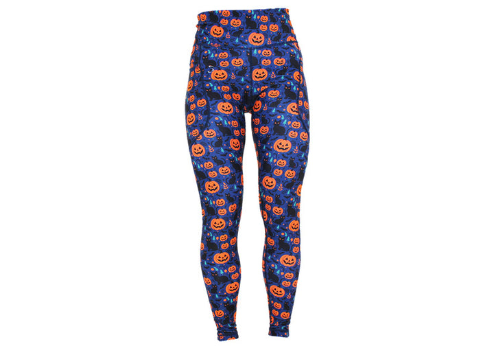 PRE ORDER Puurrfect Pumpkins leggings with pockets