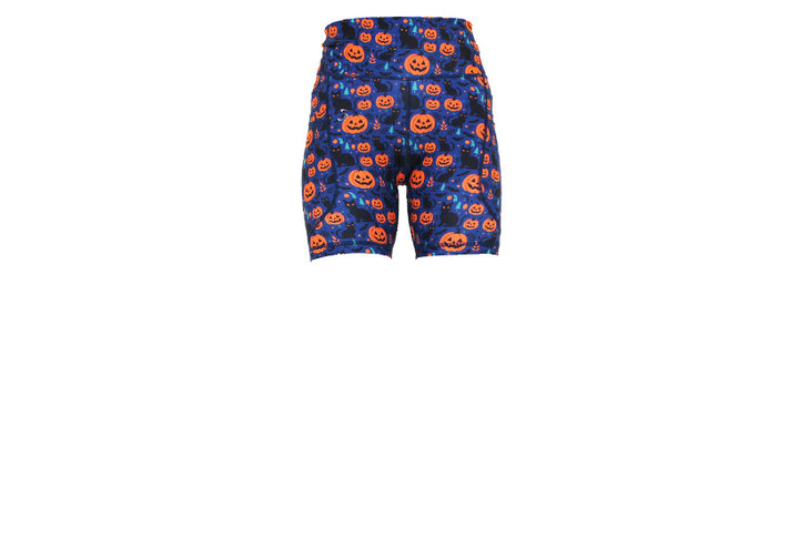 PRE ORDER Puurrfect Pumpkins Mid Shorts with pockets