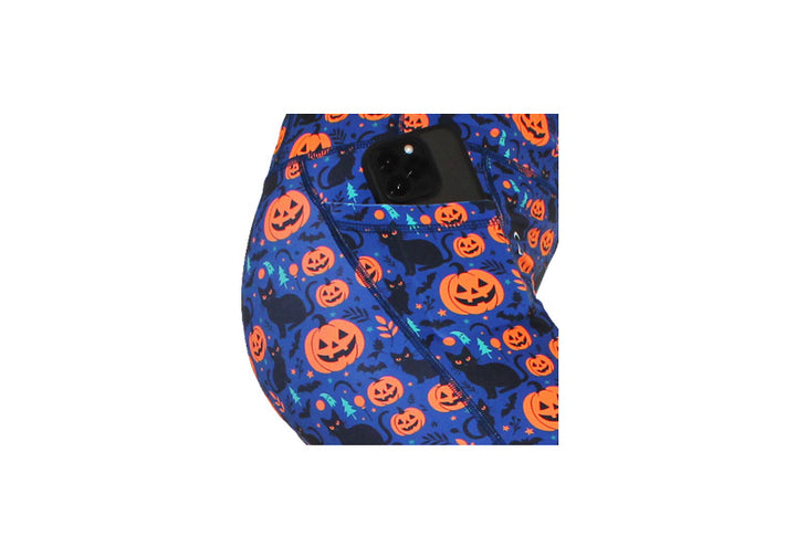 PRE ORDER Capri Puurrfect Pumpkins Leggings with pockets