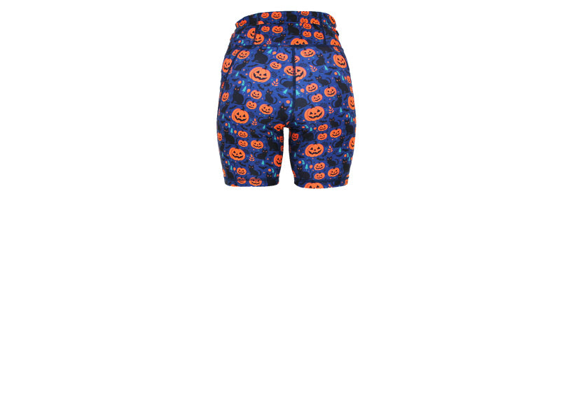 PRE ORDER Puurrfect Pumpkins Mid Shorts with pockets