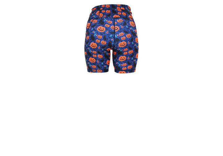 PRE ORDER Puurrfect Pumpkins Mid Shorts with pockets
