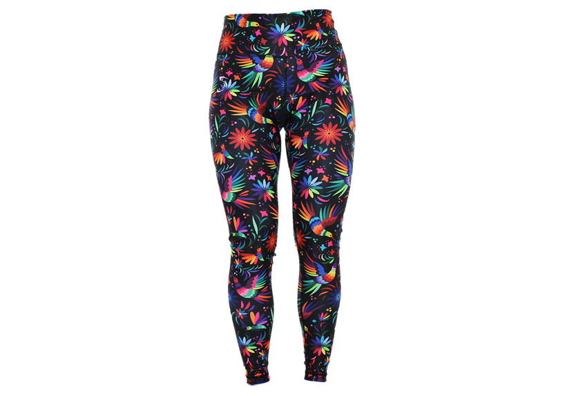 Winter Rainbow Rainforest Leggings with Pockets