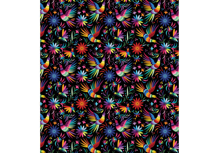 Rainbow Rainforest Long Shorts with pockets