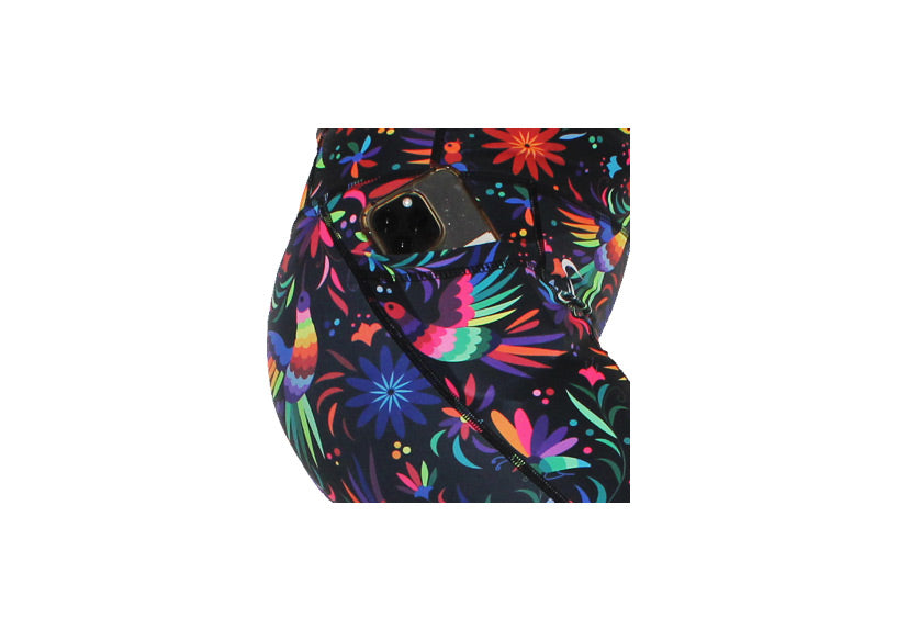 Rainbow Rainforest leggings with pockets