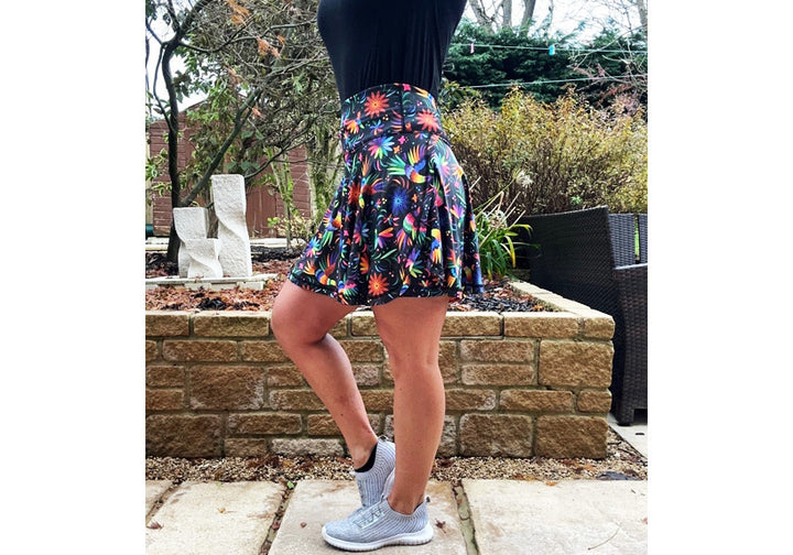 PRE ORDER Rainbow Rainforest Skort
