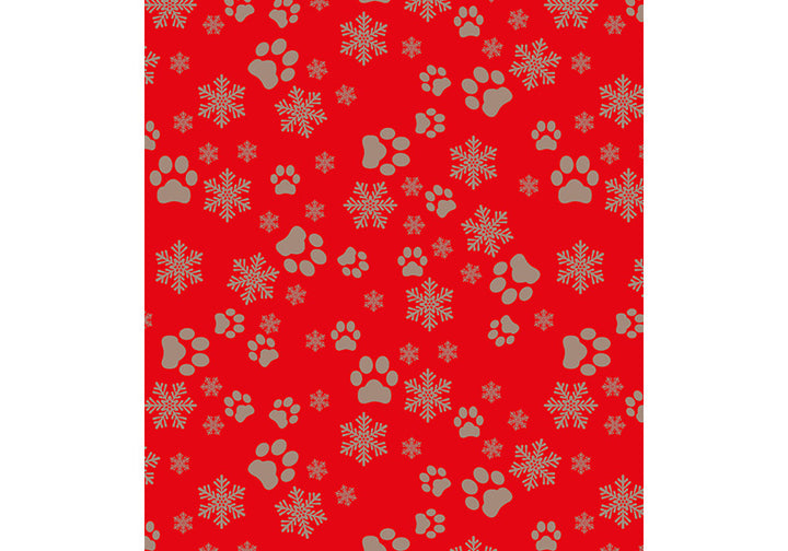 PRE ORDER Capri Red Santa Paws Leggings with pockets