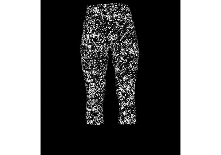PRE-ORDER Reflective Capri Leggings with Thigh Pockets