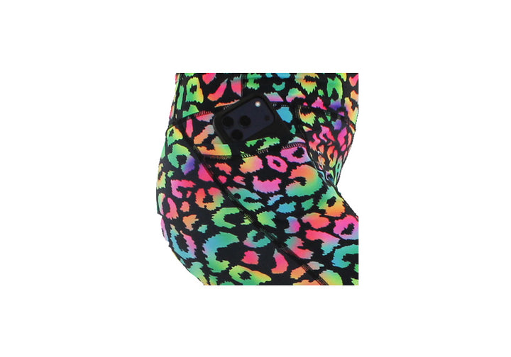 PRE ORDER Roaring Rainbows Mid Shorts with pockets