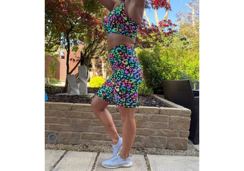 PRE ORDER Roaring Rainbows Long Shorts with pockets