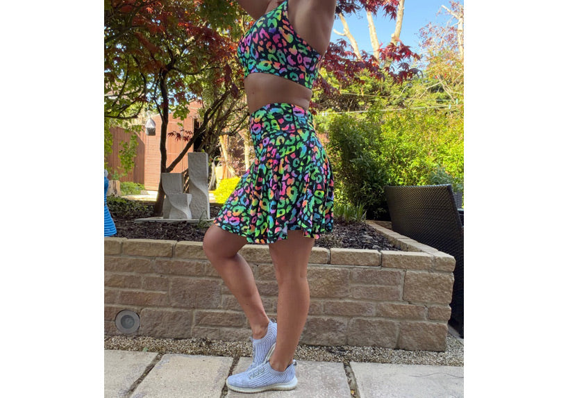 PRE ORDER Roaring Rainbows Skort