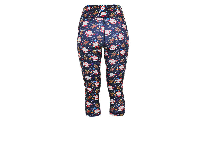 PRE ORDER Capri Santa Squad Leggings with pockets