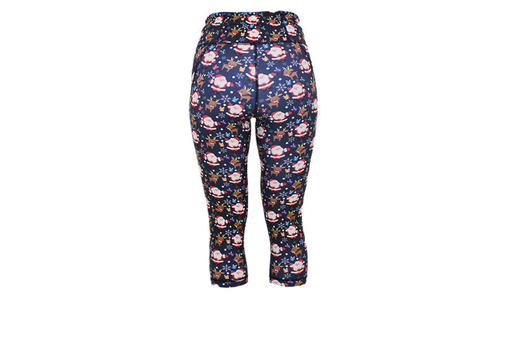 PRE ORDER Capri Santa Squad Leggings with pockets