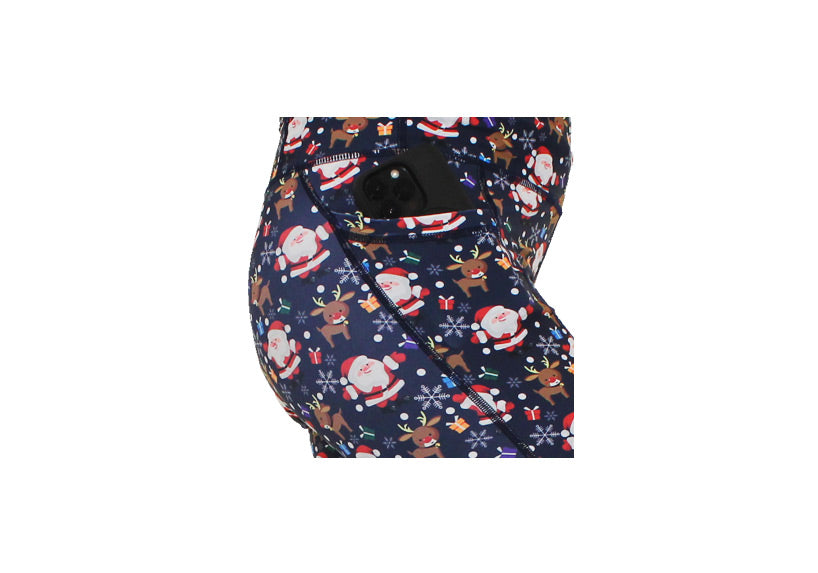 PRE ORDER Capri Santa Squad Leggings with pockets