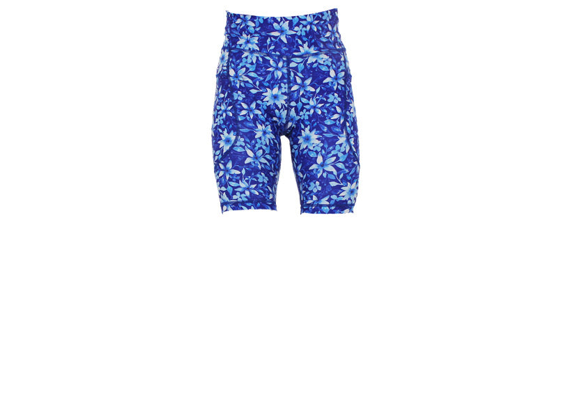 PRE ORDER Sapphire Bloom Long Shorts with pockets