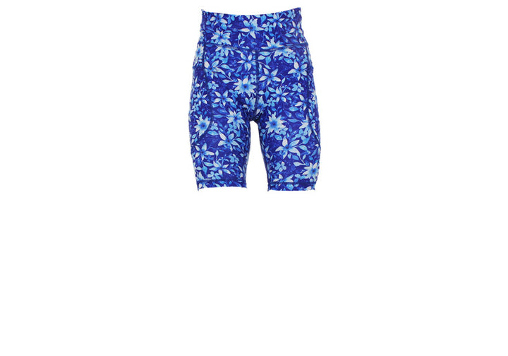 PRE ORDER Sapphire Bloom Long Shorts with pockets