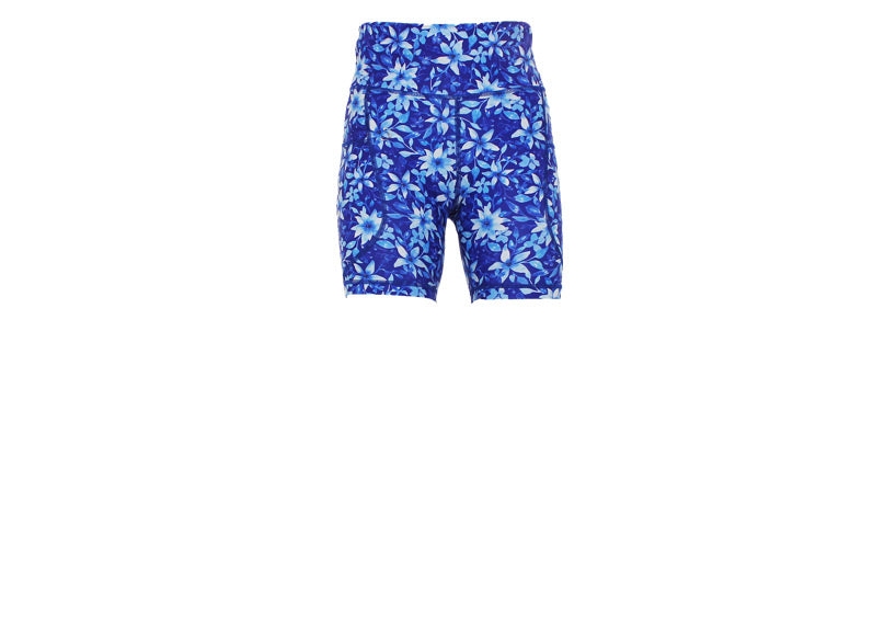 PRE ORDER Sapphire Bloom Mid Shorts with pockets