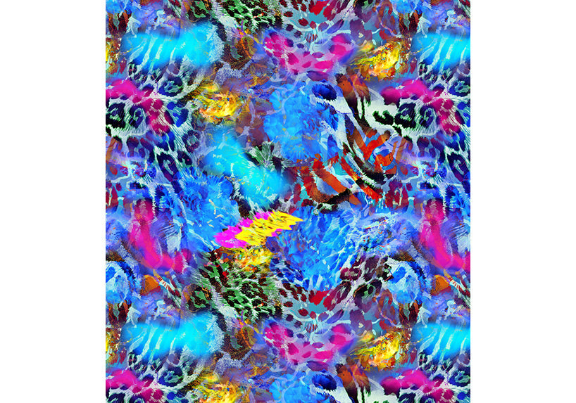 Sapphire Safari leggings with pockets