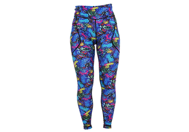 Sapphire Safari leggings with pockets