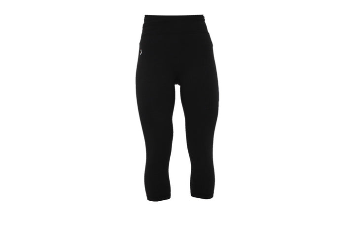 Capri Black Seamless Leggings