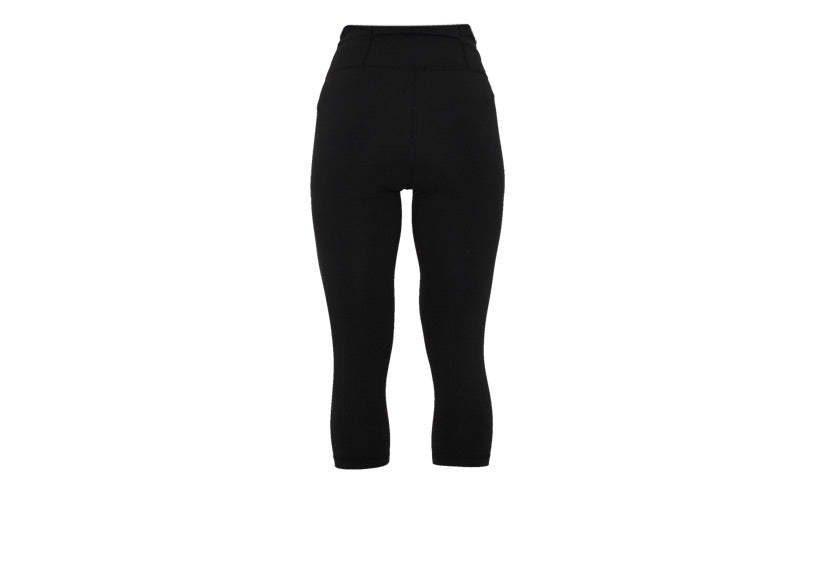 Capri Black Seamless Leggings