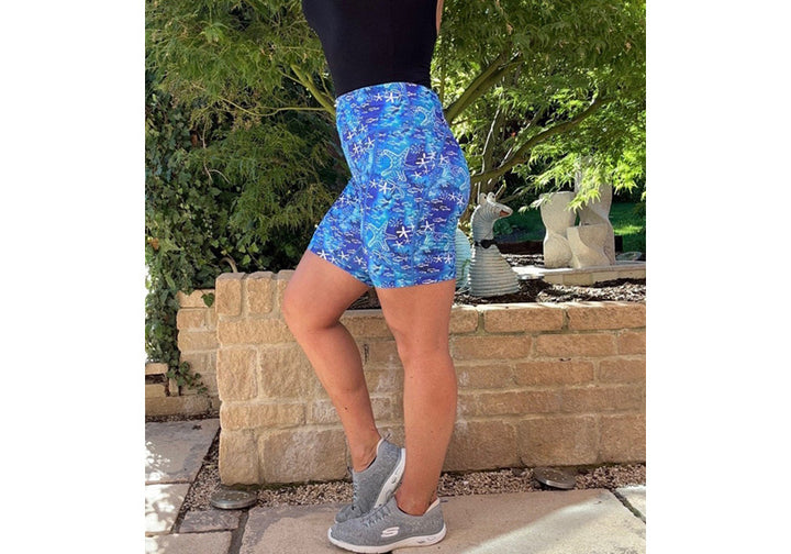 PRE ORDER Seascape Mid Shorts with pockets
