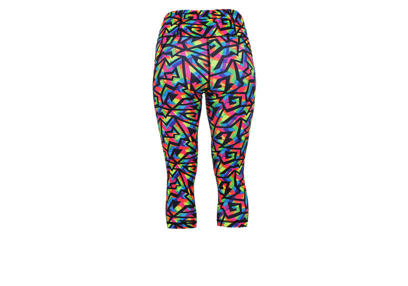 PRE ORDER Capri Shatterglow Leggings with pockets