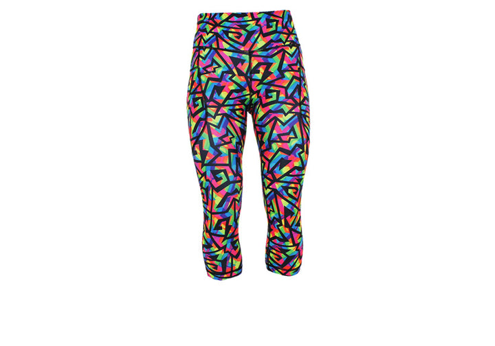 PRE ORDER Capri Shatterglow Leggings with pockets
