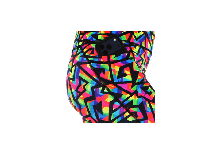 PRE ORDER Capri Shatterglow Leggings with pockets