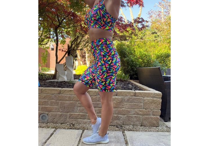 Shatterglow Long Shorts with pockets