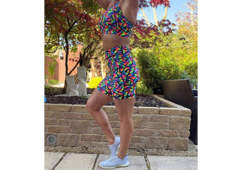 Shatterglow Mid Shorts with pockets