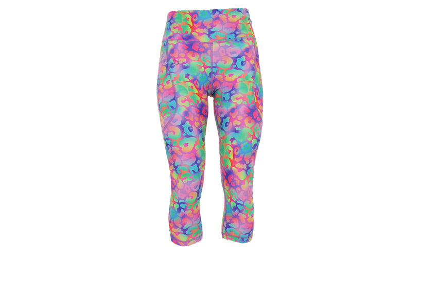 PRE ORDER Capri Sorbet Safari Leggings with pockets