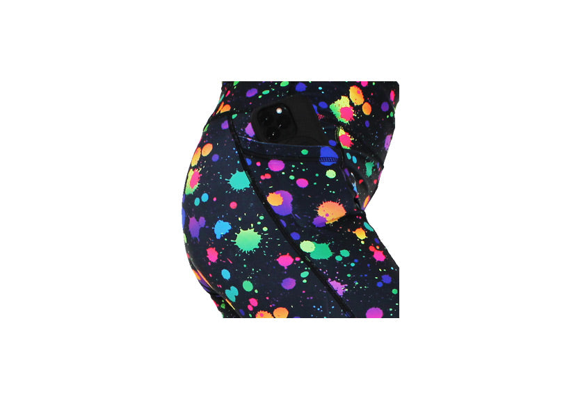 Capri Splat Attack Leggings with pockets