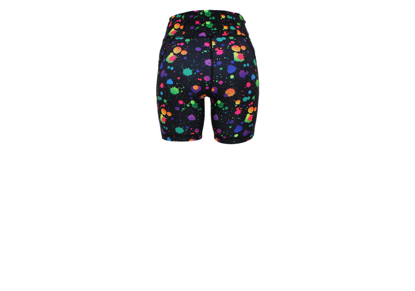 Splat Attack Mid Shorts with pockets