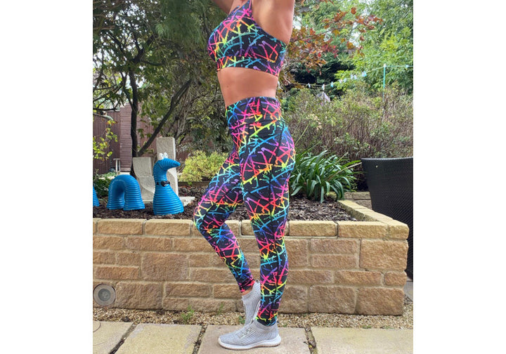 PRE ORDER Winter Splatterpunk Leggings with Pockets