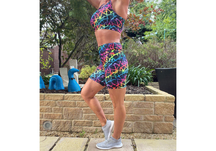 PRE ORDER Splatterpunk Mid Shorts with pockets