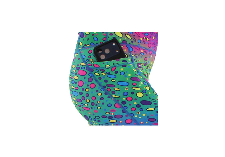 Capri Spotty Dotty Leggings with pockets