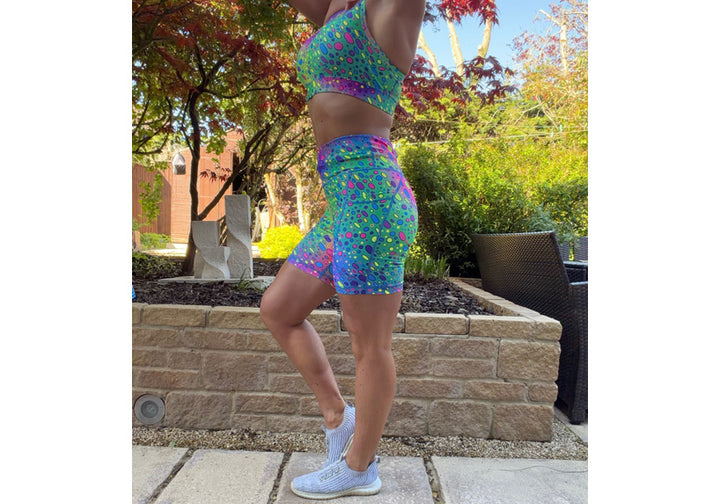 Spotty Dotty Mid Shorts with pockets