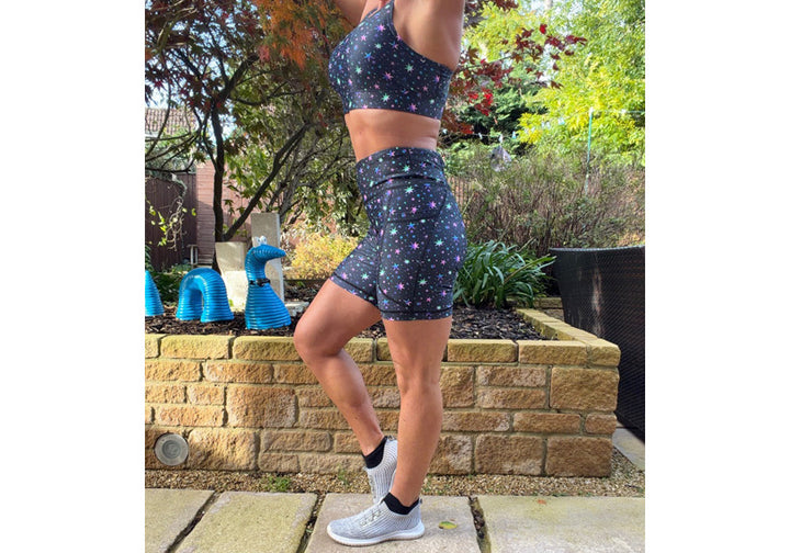 PRE ORDER Stardust Mid Shorts with pockets