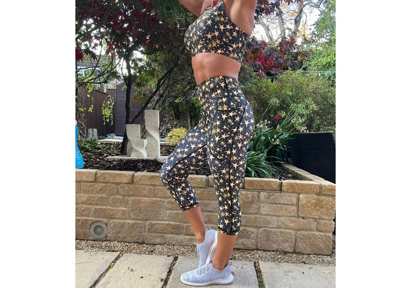 PRE ORDER Capri Stargazer Leggings with pockets