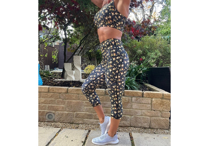 PRE ORDER Capri Stargazer Leggings with pockets