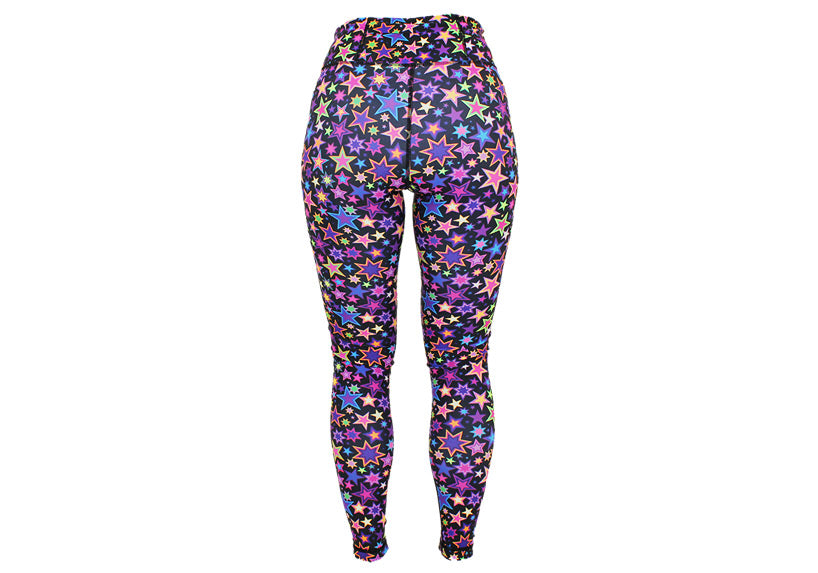 Winter Starlight Starbright Leggings with Pockets