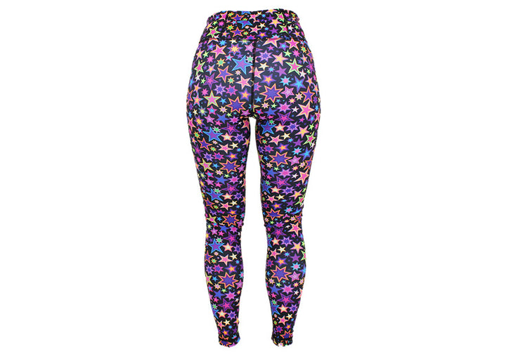 Winter Starlight Starbright Leggings with Pockets